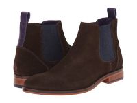2016 Ted Baker Chelsea Boots for Men - Camroon 4 - Dark Brown Suede On Sale